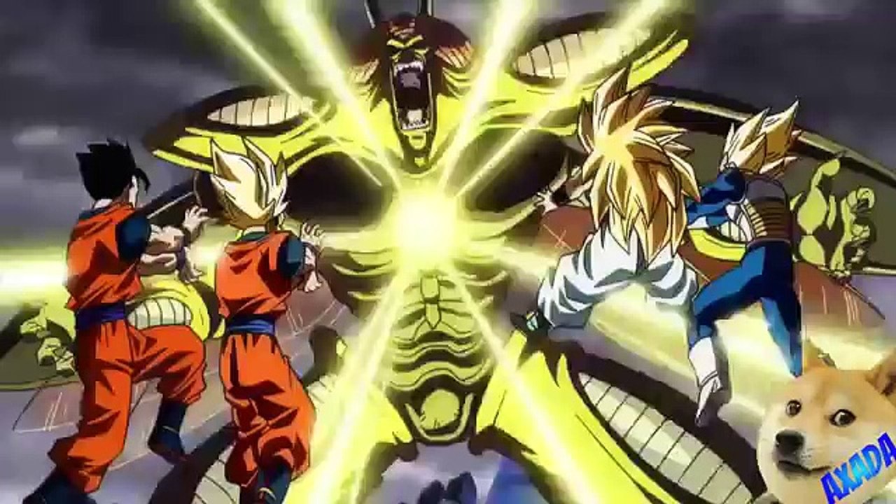 Dragon Ball Z Super - Goku fights beerus with his new form