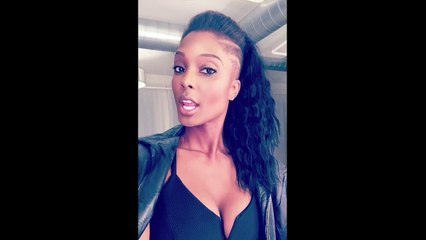 Shaved sides and Undercut Hairstyle- Lanisha Cole HOTD