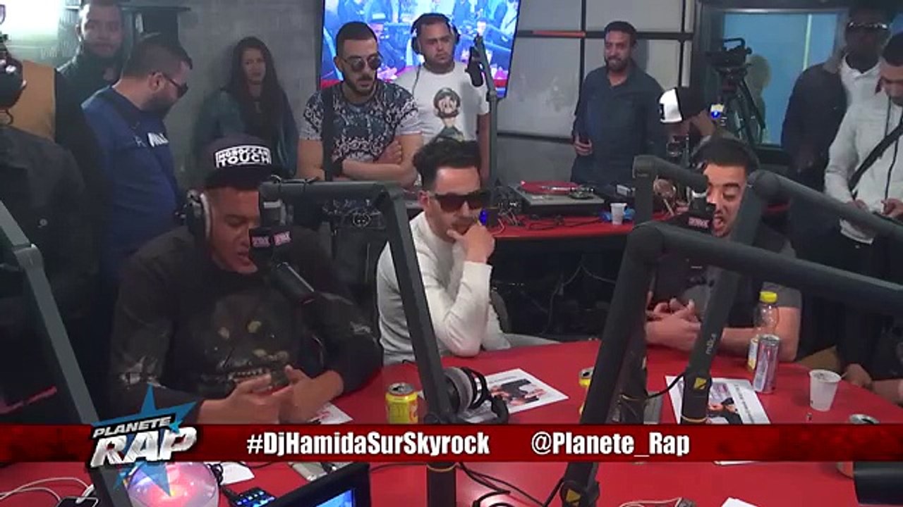 Camro, Melka, GSX, Kevlar & W en live dans le Planète Rap de DJ Hamida