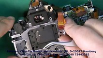 5V05 CANON EOS 450D VERSCHLUSS -2, ‪so baut man ein neues VERSCHLUSS ein (camera repair)‬