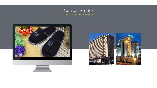 Supplier Sandal Hotel Murah Bandung