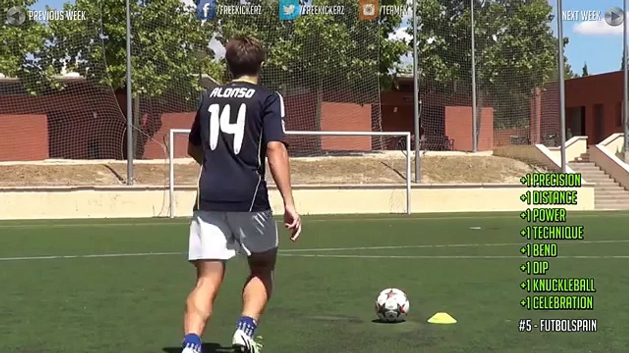 TOP 5 awesome freestyle gaol kicks