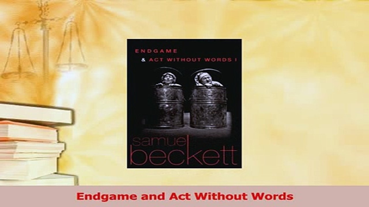 Download  Endgame and Act Without Words  Read Online