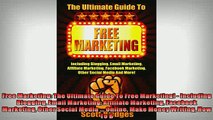 READ book  Free Marketing The Ultimate Guide To Free Marketing  Including Blogging Email Marketing  FREE BOOOK ONLINE