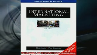 READ book  Principles of International Marketing  FREE BOOOK ONLINE