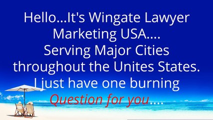 Wingate Attorney Injury Marketing Near Me-Roy Wingate