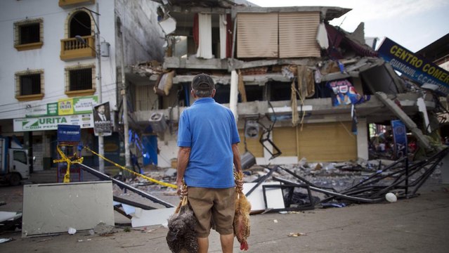 Familias de Pedernales son acogidas en Durán