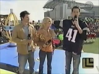 Nick Lachey & Jessica Simpson Mtv Superbowl