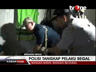 Poliri Ringkus Begal di Kawasan Bangka Barat