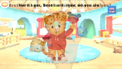 Daniel Tigers Neighborhood Finger Family Songs 2D Cartoon Animation Nursery Rhymes For C