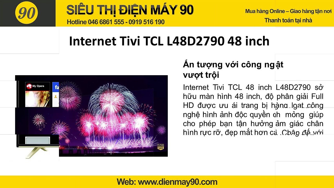 Có Nên Mua Tivi TCL L48D2790 Giá Rẻ Nhất 2016, Ở Đâu Bán Tivi TCL 48 Inch Giá Rẻ 2016