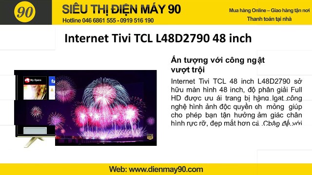 Có Nên Mua Tivi TCL L48D2790 Giá Rẻ Nhất 2016, Ở Đâu Bán Tivi TCL 48 Inch Giá Rẻ 2016