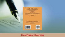 PDF  Five Finger Exercise  EBook