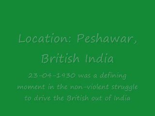 Qissa Khwani bazaar massacre- The Forgotten sacrifice of Indian Freedom Fighters