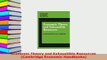 PDF  Economic Theory and Exhaustible Resources Cambridge Economic Handbooks PDF Full Ebook