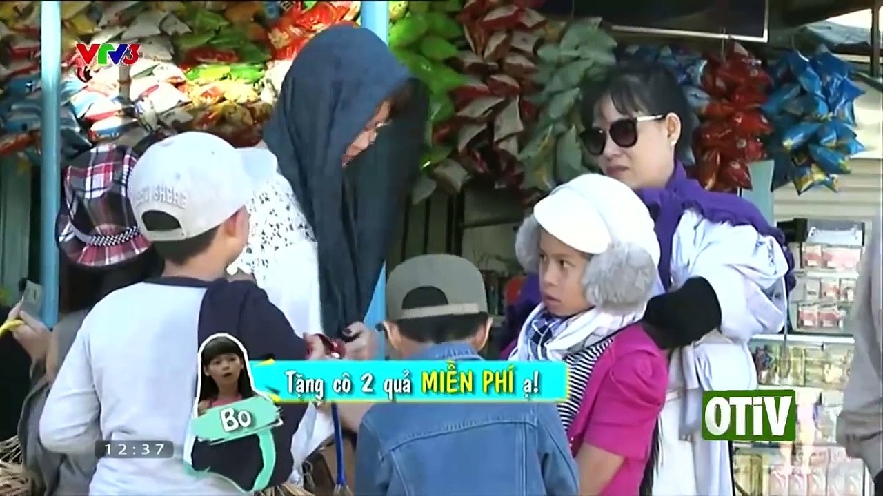 BỐ ƠI! MÌNH ĐI ĐÂU THẾ: TẬP 6 - CÁC BÉ ĐI BÁN DÂU KIẾM TIỀN MUA QUÀ T