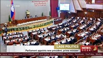 Laos parliament appoints new president, prime minister