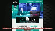 READ book  Auditing  Attestation Bisk CPA Ready Comprehensive Exam Review Full Free
