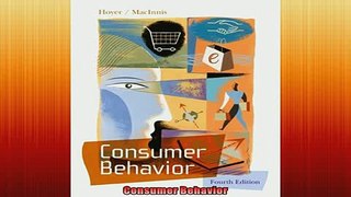 Free PDF Downlaod  Consumer Behavior  BOOK ONLINE