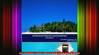 READ book  INTRODUCTION TO ACCOUNTING Handbook Free Online