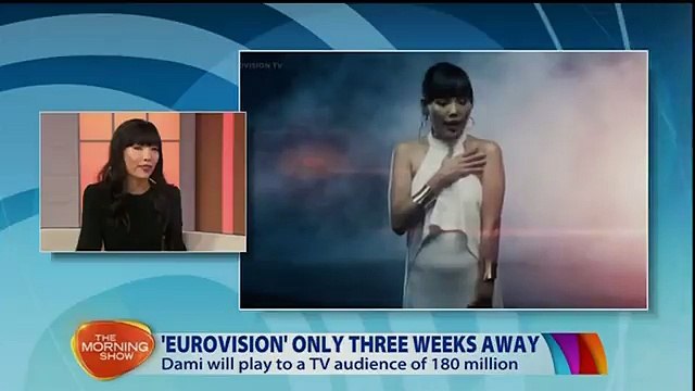Dami Im reveals Guy Sebastian's Eurovision advice _ Daily Mail Online