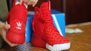 Ready?  Adidas Tubular X “ Circular Red First Look !!!!