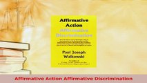 PDF  Affirmative Action Affirmative Discrimination Read Online