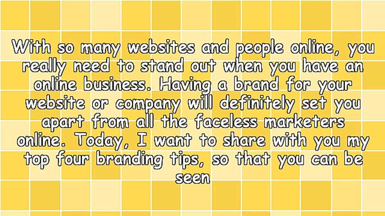 Top 4 Online Branding Tips - Be An Authority In Your Niche