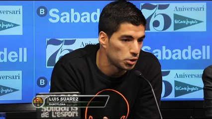 Suarez gözyaşlarını tutamadı!