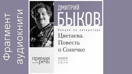 Дмитрий Быков. Фрагмент. "Lekcija «Cvetaeva. Povest' o Sonechke»"