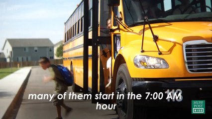 If you ever thought high school should start later, you were right.