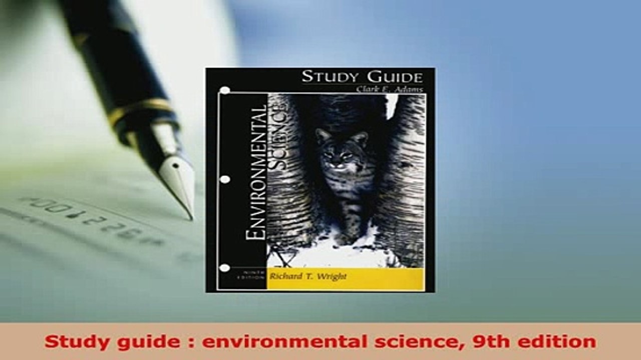 Download  Study guide  environmental science 9th edition Download Full Ebook