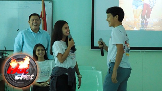 Michelle Ziudith di Film I Love You From 38000 Ft - Hot Shot 23 April 2016