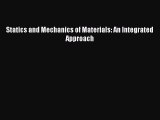 [Download PDF] Statics and Mechanics of Materials: An Integrated Approach PDF Online
