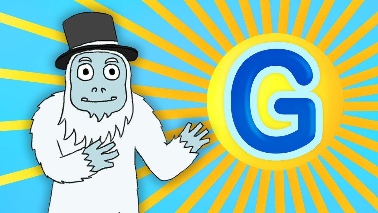 The Letter G Song | The Alphabetti Yeti | Learn Your ABC's