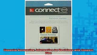 READ book  Financial Accounting Information for Decisions with Connect Plus Full Free