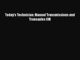 [Read Book] Today's Technician: Manual Transmissions and Transaxles CM  EBook