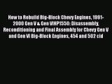 [Read Book] How to Rebuild Big-Block Chevy Engines 1991-2000 Gen V & Gen VIHP1550: Disassembly
