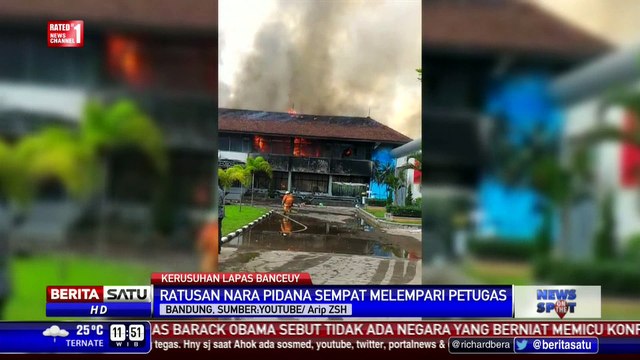 Kerusuhan Lapas Banceuy Dipicu Meninggalnya Seorang Napi