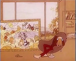 Мультики детям: Картина. Ехал Ваня.