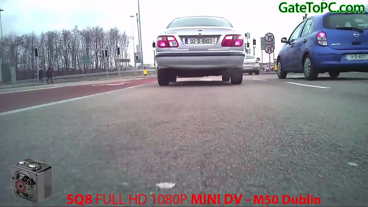 SQ8 Mini DV Camera 1080P Full HD MotorWay M50 Dublin Ireland Test
