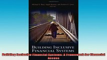 READ book  Building Inclusive Financial Systems A Framework for Financial Access Online Free