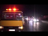 Report TV - Tiranë-Durrës, 5 automjete të përfshira në aksident, 2 të vdekur