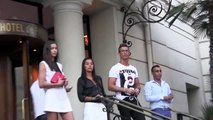 Cristiano Ronaldo PISSED OFF with Paparazzi!