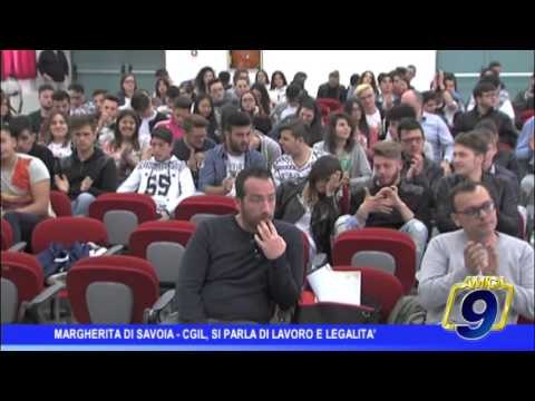 Margherita di Savoia | Cgil, si parla di lavoro e legalità