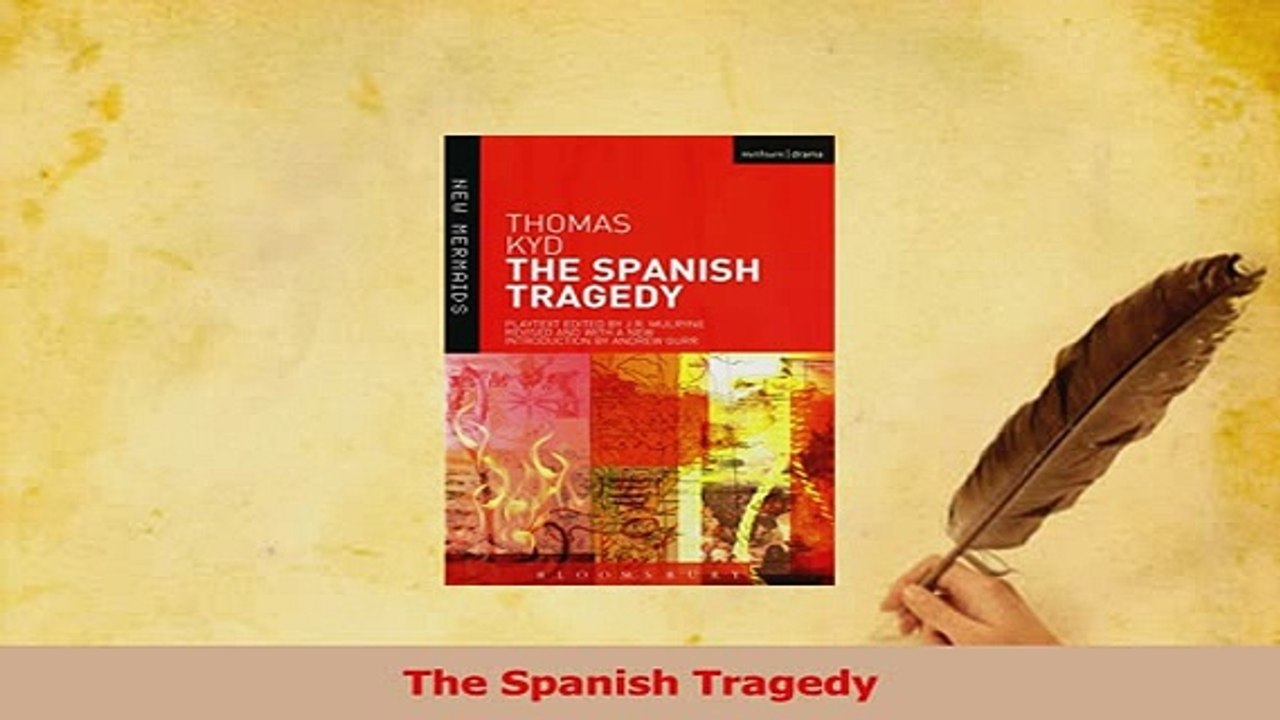 PDF  The Spanish Tragedy  EBook