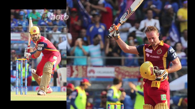 IPL 8 AB de Villiers 133 off 59 ball vs Mumbai Amazing Moments