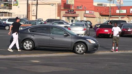 Egging Cars In The Hood Prank!