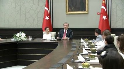 Cumhurbaşkanı Erdoğan, Koltuğunu 11 Yaşındaki Başak'a Devretti 2