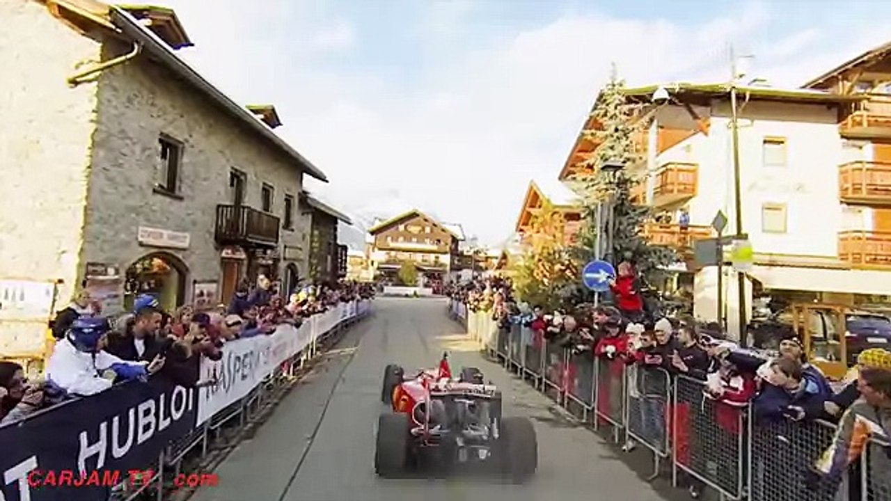 Ferrari F1 Car 2016 SNOW TESTING! Ferrari F1 2016 Testing CARJAM TV HD 2017